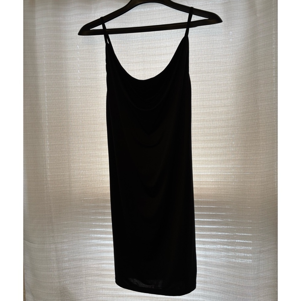 Elegant Black Slip Dress